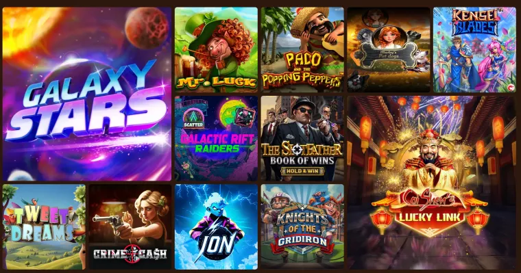 Galassia di giochi e promozioni Cocoa